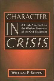 Tapa de Character in crisis