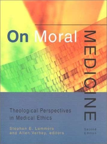 Tapa de On Moral Medicine