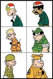 Tapa de Beetle Bailey and Sarge