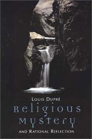 Tapa de Religious mystery and rational reflection