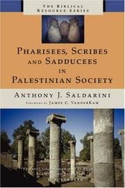 Tapa de Pharisees, scribes and Sadducees in Palestinian society