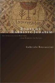 Tapa de Roots of Rabbinic Judaism