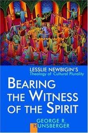 Tapa de Bearing the witness of the spirit