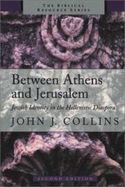 Tapa de Between Athens and Jerusalem