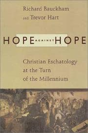 Tapa de Hope Against Hope