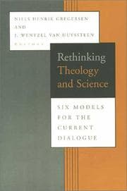 Tapa de Rethinking theology and science