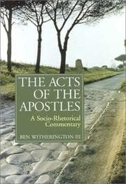 Tapa de The Acts of the Apostles
