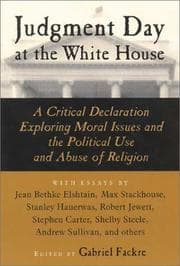 Tapa de Judgment day at the White House
