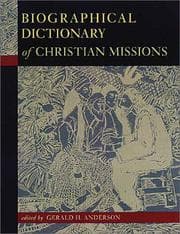 Tapa de Biographical dictionary of Christian missions