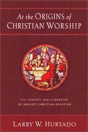 Tapa de At the Origins of Christian Worship