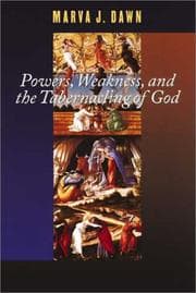 Tapa de Powers, Weakness, and the Tabernacling of God