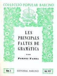Tapa de Les principals faltes de gramàtica