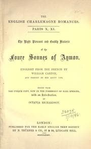 Tapa de The romance of Sir Beues of Hamtoun