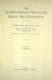 Tapa de The International standard Bible encyclopaedia