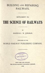 Tapa de Building and repairing railways