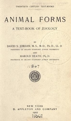 Tapa de Animal forms