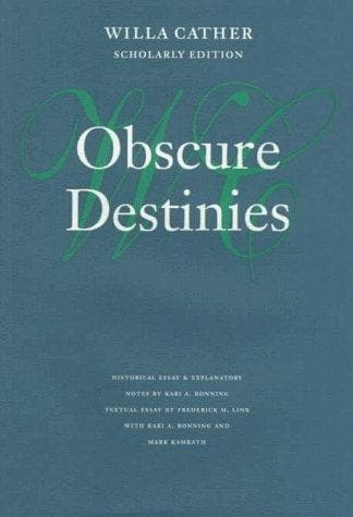 Tapa de Obscure Destinies