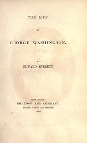 Tapa de The life of George Washington