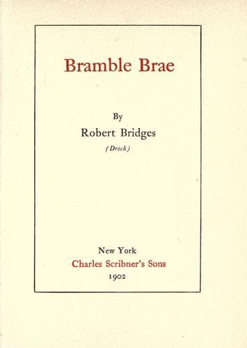 Tapa de Bramble Brae