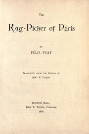 Tapa de The rag-picker of Paris