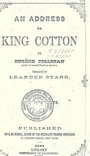 Tapa de Adresse au Roi Coton