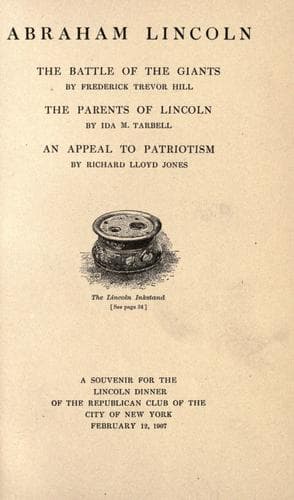 Tapa de Abraham Lincoln