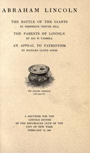 Tapa de Abraham Lincoln