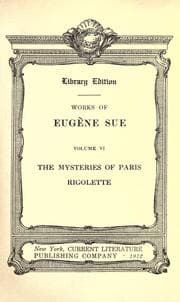 Tapa de Works of Eugène Sue
