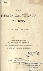 Tapa de The theatrical 'world' for 1893