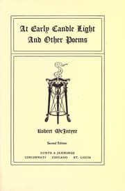 Tapa de At early candle light and other poems