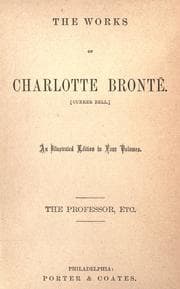 Tapa de The works of Charlotte Brontë [Currer Bell]