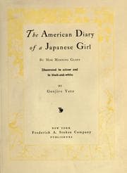 Tapa de The American diary of a Japanese girl
