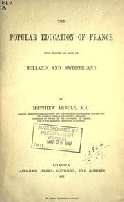 Tapa de The popular education of France
