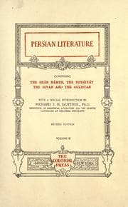 Tapa de Persian literature