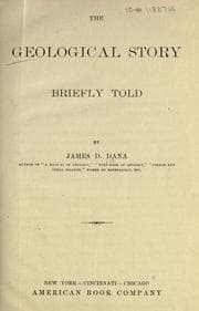 Tapa de The geological story briefly told