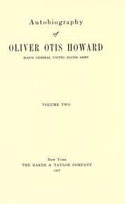 Tapa de Autobiography of Oliver Otis Howard
