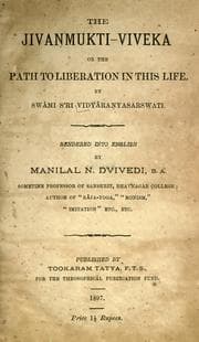 Tapa de The Jivanmukti-viveka