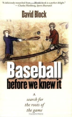 Tapa de Baseball before We Knew It