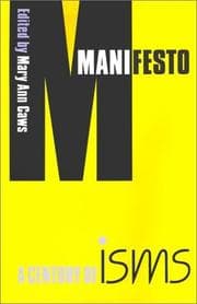 Tapa de Manifesto