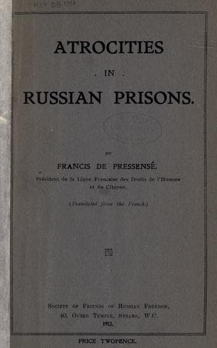 Tapa de Atrocities in Russian prisons