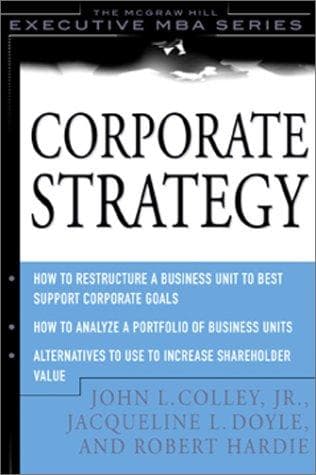 Tapa de Corporate strategy