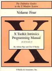 Tapa de X Toolkit Intrinsics Programming Manual