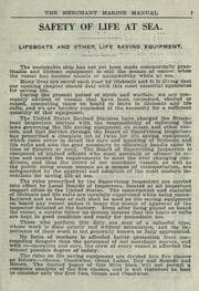 Tapa de The merchant marine manual
