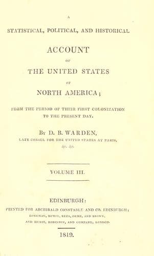 Tapa de A statistical, political, and historical account of the United States of North America