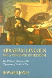 Tapa de Abraham Lincoln and a New Birth of Freedom