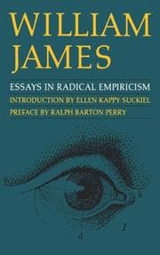 Tapa de Essays in radical empiricism
