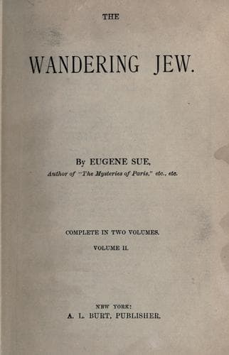 Tapa de wandering Jew.