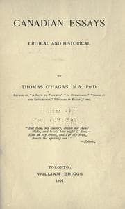 Tapa de Canadian essays