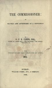 Tapa de The commissioner, or, Travels and adventures of a gentleman