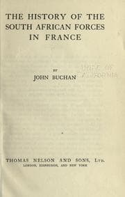 Tapa de The history of the South African forces in France